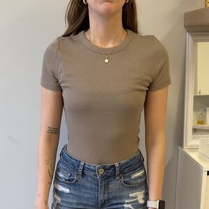 H&M Ribbed Modal-Blend top